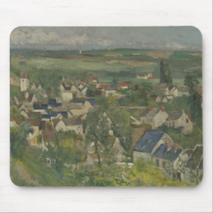 Paul Cezanne - Auvers, Panoramic View Mouse Pad