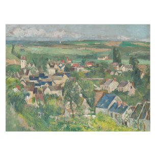 Paul Cezanne - Auvers, Panoramic View Tablecloth