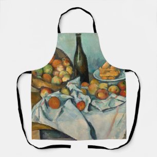 Paul Cezanne Basket of Apples Vintage Still Life Apron