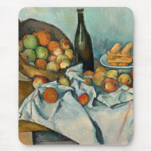 Paul Cezanne Basket of Apples Vintage Still Life Mouse Pad