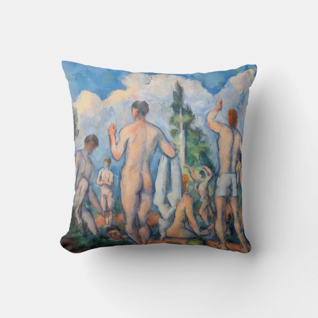 Paul Cezanne - Bathers Cushion (Front)