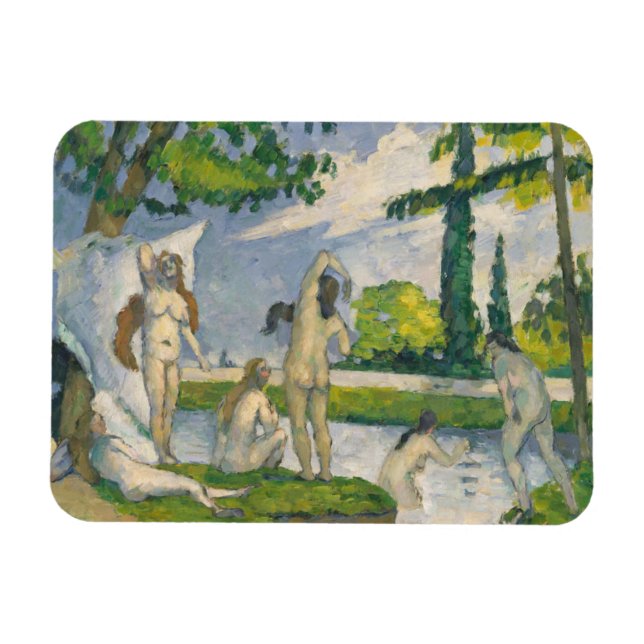 Paul Cezanne | Bathers Magnet (Horizontal)