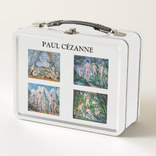 Paul Cezanne - Bathers Masterpieces Selection Metal Lunch Box