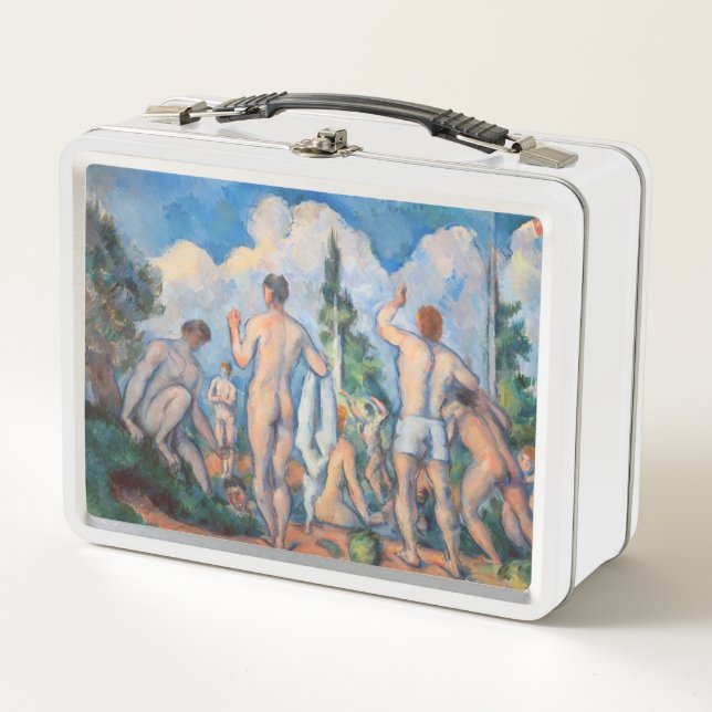 Paul Cezanne - Bathers Metal Lunch Box (Front)