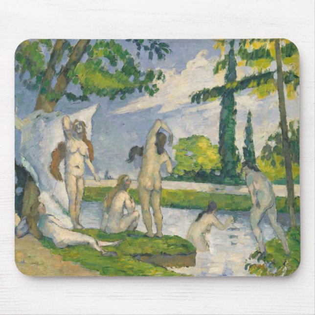 Paul Cezanne | Bathers Mouse Pad (Front)