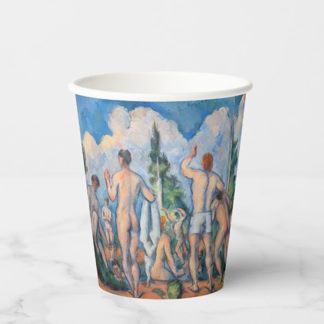 Paul Cezanne - Bathers Paper Cups (Front)