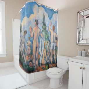 Paul Cezanne - Bathers Shower Curtain