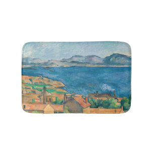 Paul Cezanne - Bay of Marseille, Seen from Estaque Bath Mat