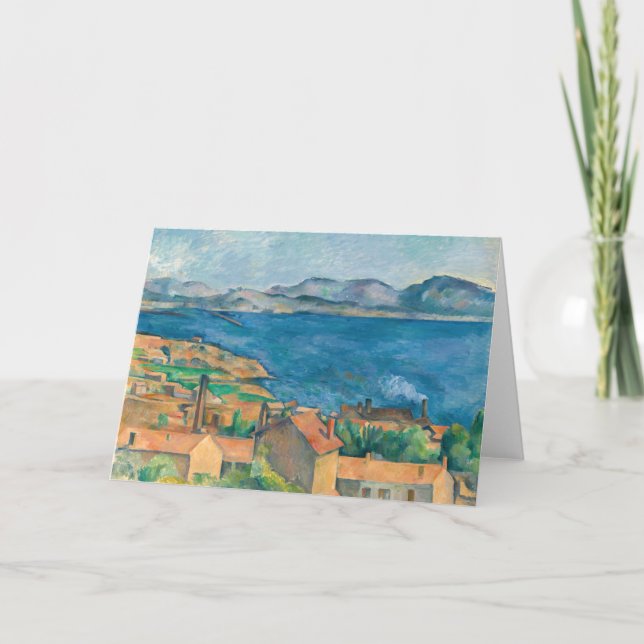Paul Cezanne - Bay of Marseille, Seen from Estaque Card (Front)