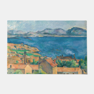 Paul Cezanne - Bay of Marseille, Seen from Estaque Doormat