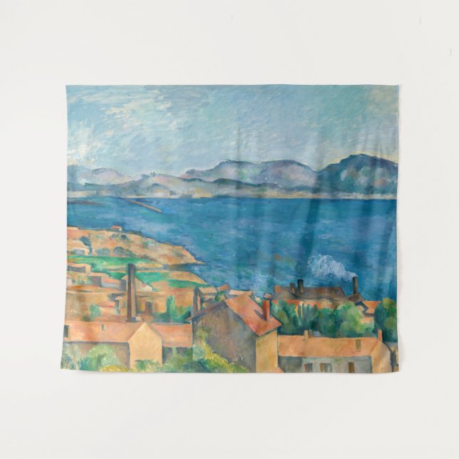 Paul Cezanne - Bay of Marseille, Seen from Estaque Tapestry (Front (Horizontal))