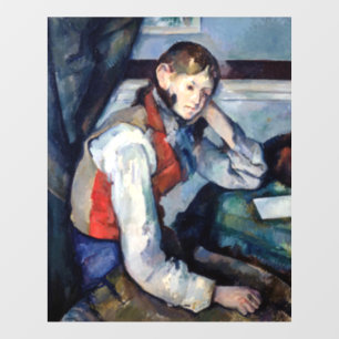 Paul Cezanne - Boy in the Red Vest