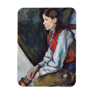 Paul Cezanne - Boy in the Red Vest Magnet