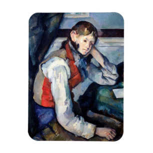 Paul Cezanne - Boy in the Red Vest Magnet
