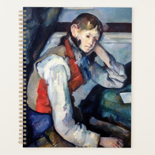 Paul Cezanne - Boy in the Red Vest Planner