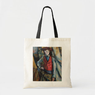Paul Cezanne - Boy in the Red Vest Tote Bag