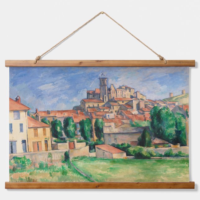 Paul Cezanne  Cezanne painting  Cezanne Gardanne   Hanging Tapestry (Front)
