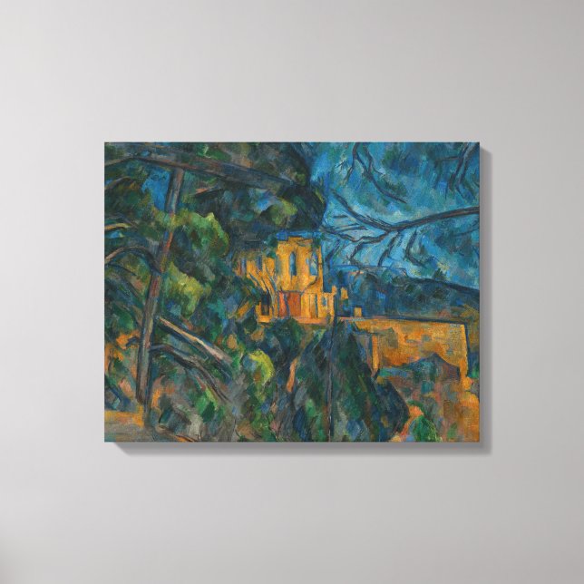 Paul Cezanne - Chateau Noir Canvas Print (Front)