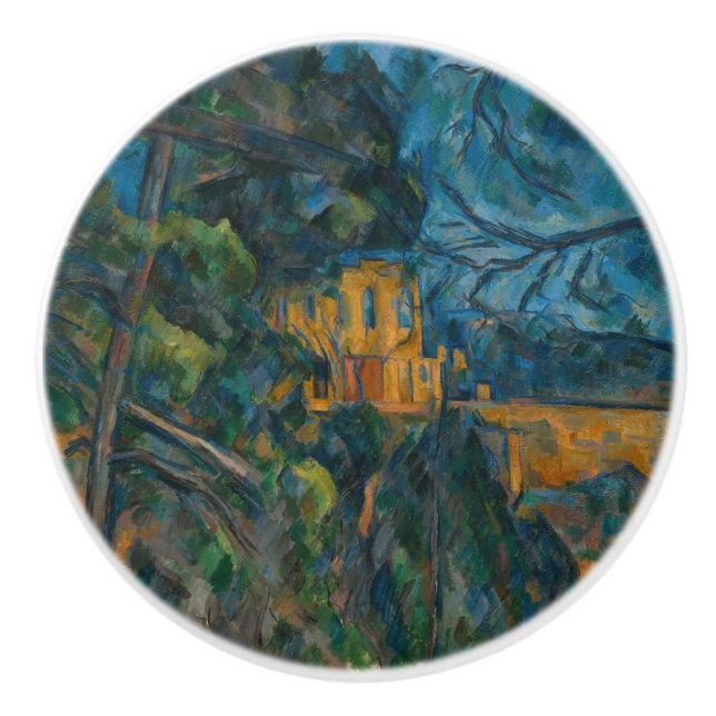 Paul Cezanne - Chateau Noir Ceramic Knob (Front)