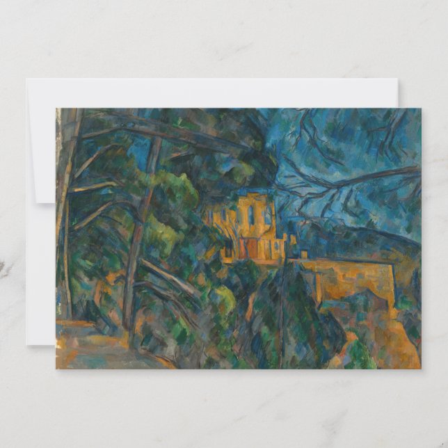 Paul Cezanne - Chateau Noir Invitation (Front)