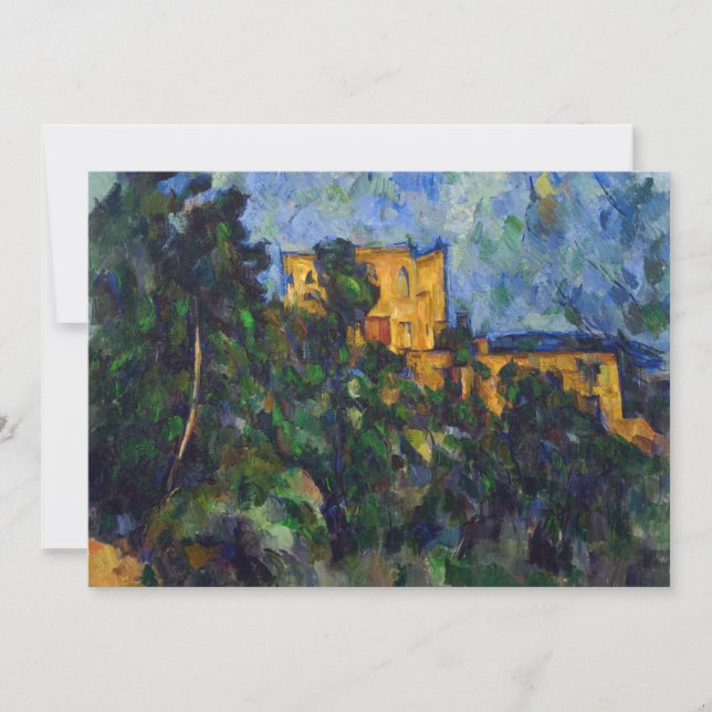 Paul Cezanne - Chateau Noir Invitation (Front)