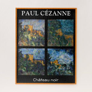 Paul Cezanne - Chateau Noir Masterpieces Selection Jigsaw Puzzle