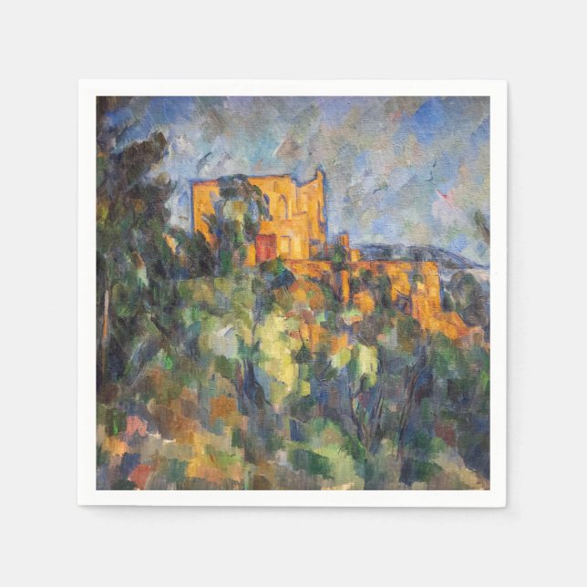 Paul Cezanne - Chateau Noir Napkin (Front)