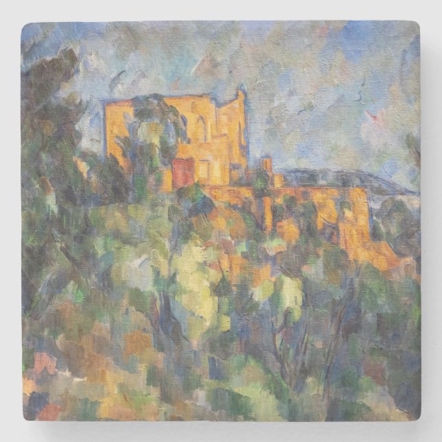 Paul Cezanne - Chateau Noir Stone Coaster (Front)