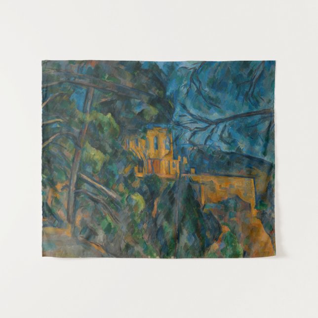 Paul Cezanne - Chateau Noir Tapestry (Front (Horizontal))