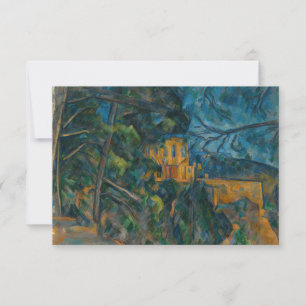 Paul Cezanne - Chateau Noir Thank You Card