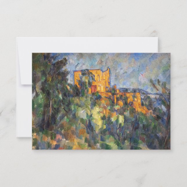 Paul Cezanne - Chateau Noir Thank You Card (Front)