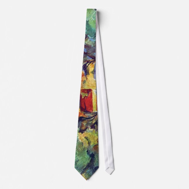 Paul Cezanne - Chateau Noir The Black Manor Tie (Front)
