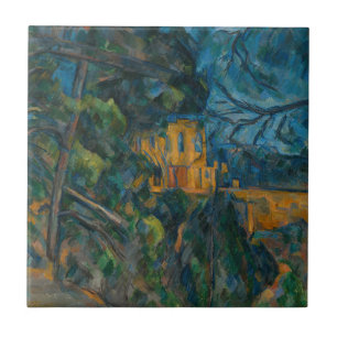 Paul Cezanne - Chateau Noir Tile