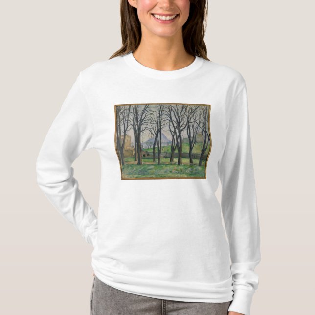 Paul Cezanne | Chestnut Trees at Jas de Bouffan, c T-Shirt (Front)