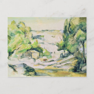Paul Cezanne   Countryside in Provence Postcard