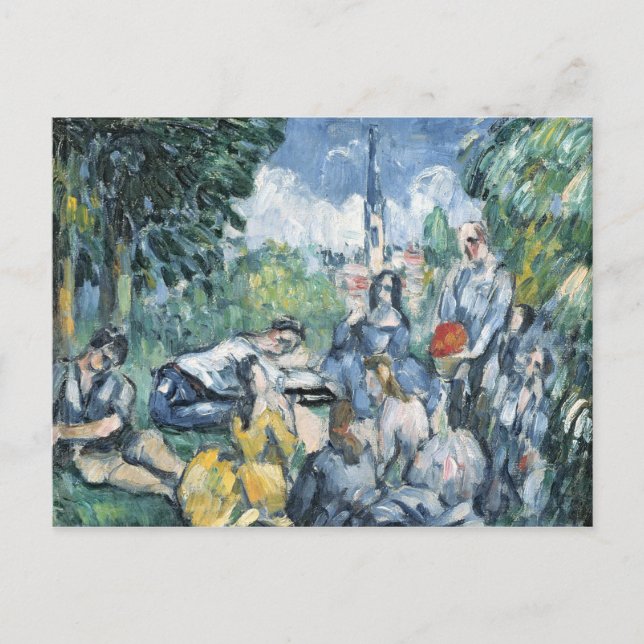 Paul Cezanne | Dejeuner sur l'herbe, 1876-77 Postcard (Front)