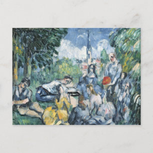 Paul Cezanne Dejeuner sur l'herbe, 1876-77 Postcard