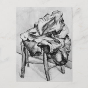 Paul Cezanne Drapery on a Chair, 1980-1900 Postcard