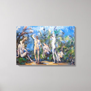Paul Cezanne - Five Bathers Canvas Print