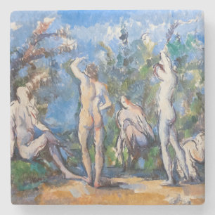 Paul Cezanne - Five Bathers Stone Coaster