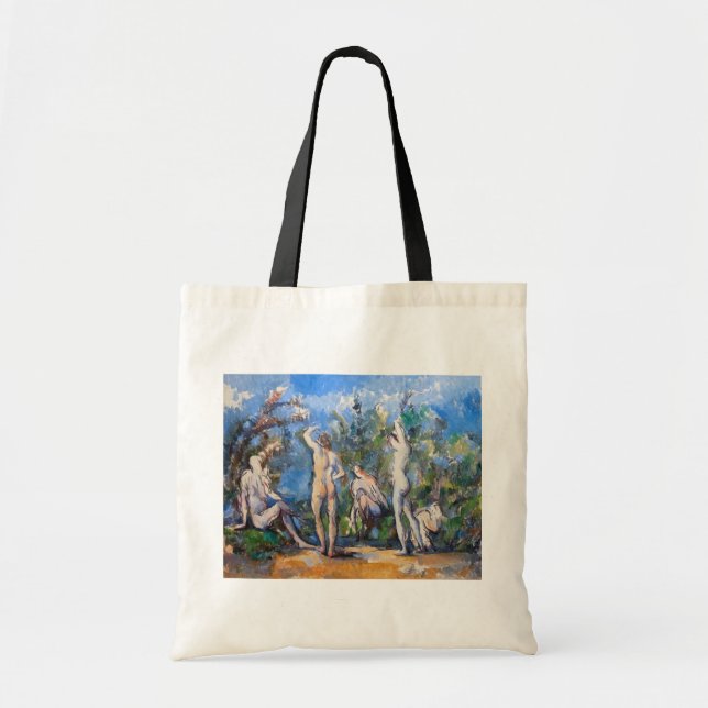 Paul Cezanne - Five Bathers Tote Bag (Front)