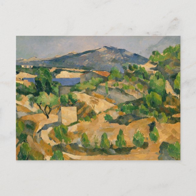 Paul Cezanne - Francois Zola Dam Postcard (Front)