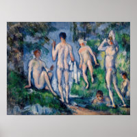 Paul Cezanne - Group of Bathers