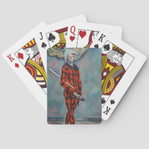 Paul Cezanne - Harlequin Playing Cards