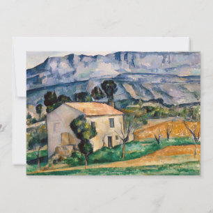 Paul Cezanne - House in Provence Invitation