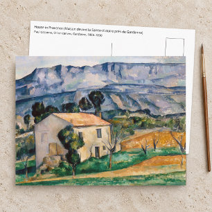 Paul Cezanne - House in Provence Postcard
