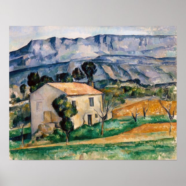 Paul Cezanne - House in Provence Poster (Front)
