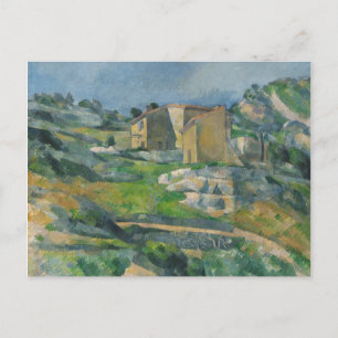 Paul Cezanne Houses in the Provence: The Riaux V Postcard