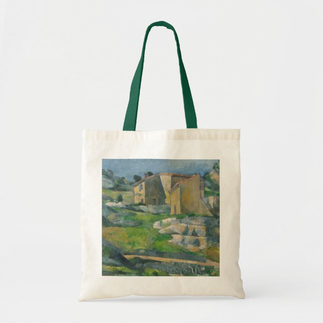 Paul Cezanne | Houses in the Provence: The Riaux V Tote Bag (Front)