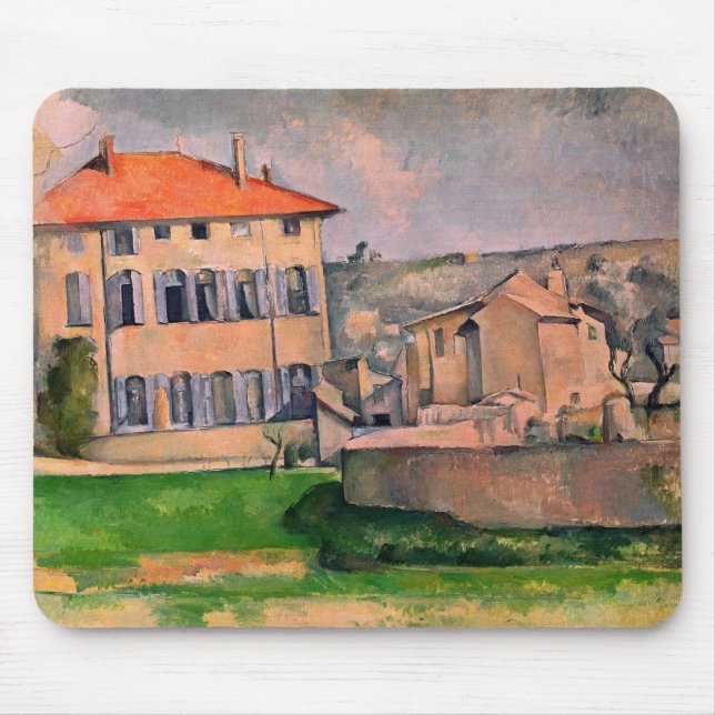 Paul Cezanne | Jas de Bouffan, 1885-87 Mouse Pad (Front)